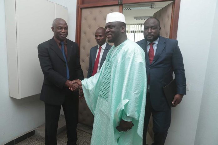 Imam aguib touré à la Présidence